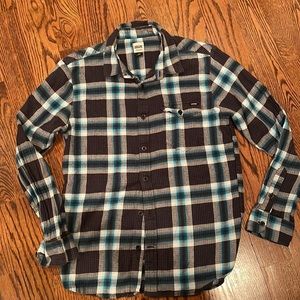 Mens Volcom workwear flannel shirt - Small
